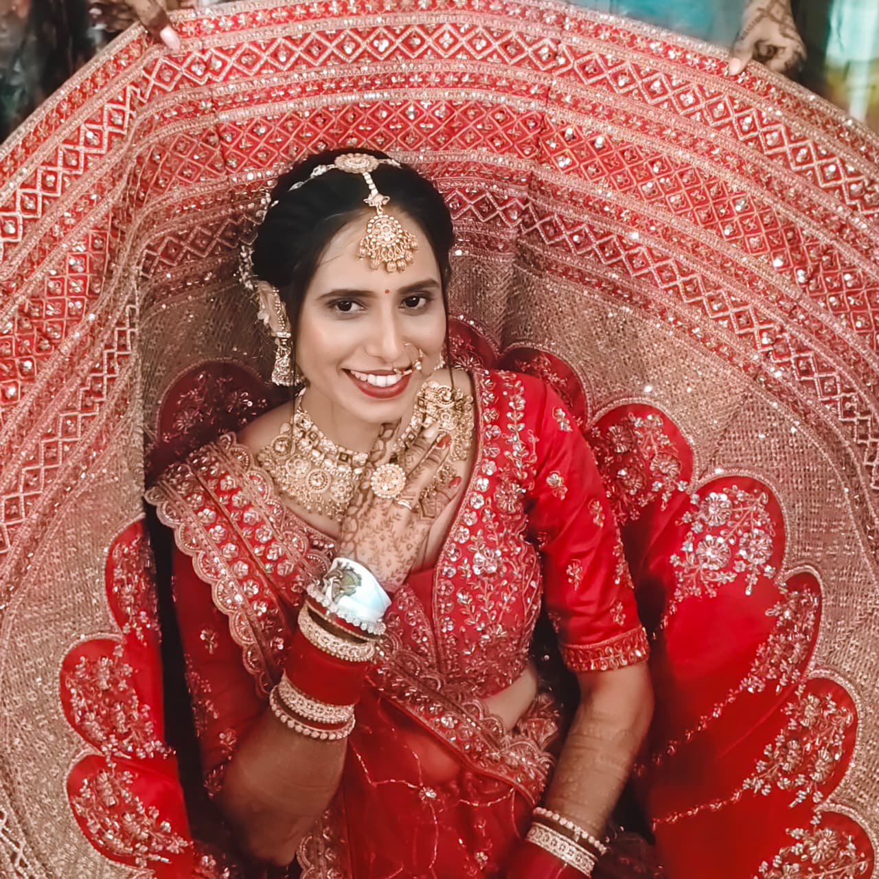 Marriage Bridal Look 23