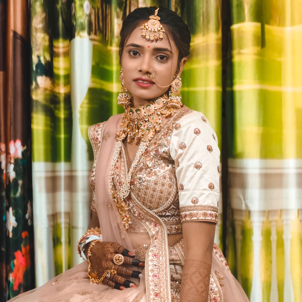 Marriage Bridal Look 25