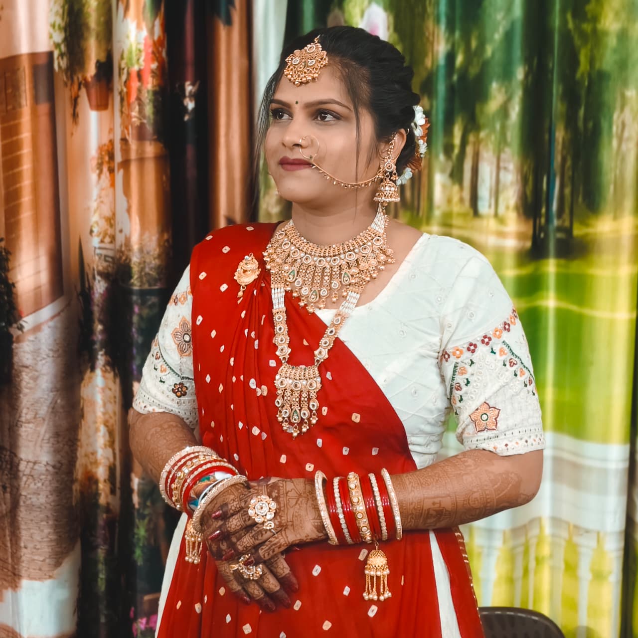 Marriage Bridal Look 26