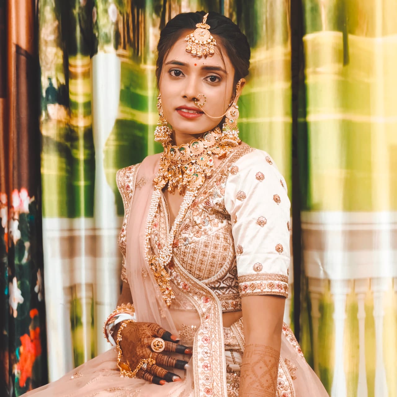 Marriage Bridal Look 28