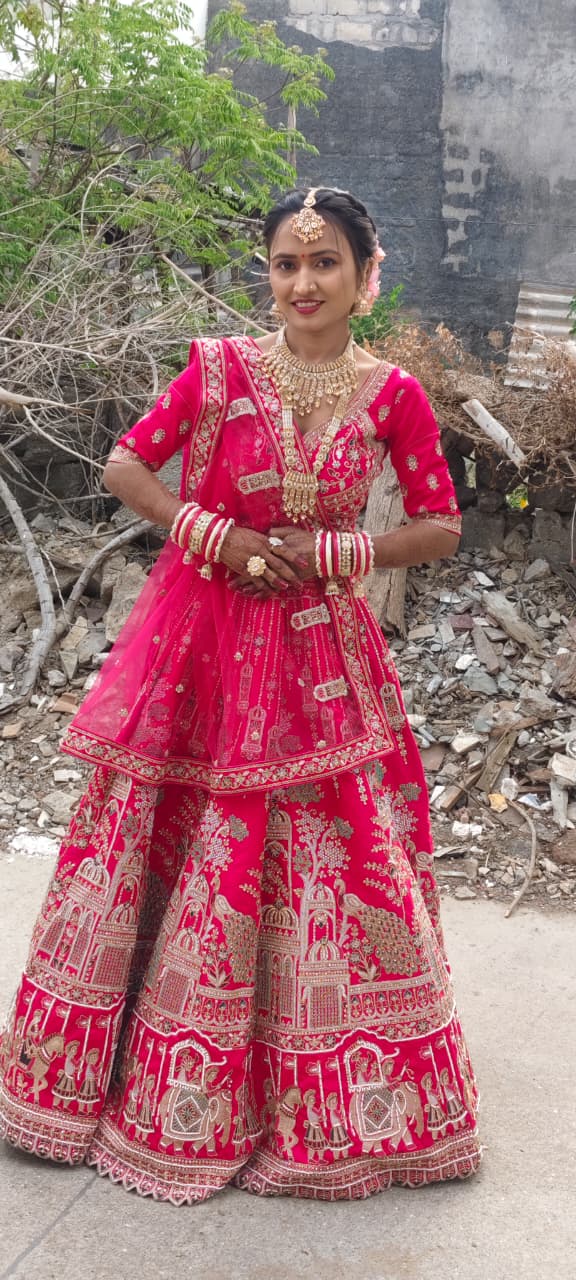 Marriage Bridal Look 5